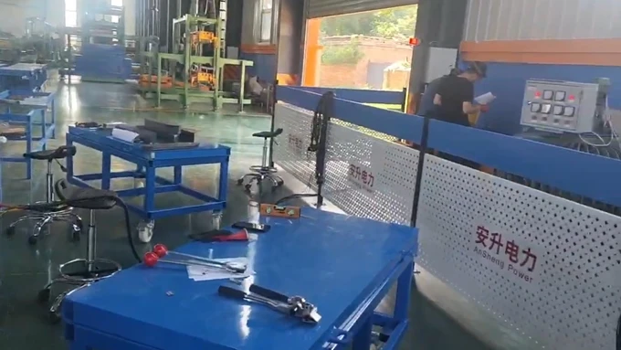 Test no-load loss of iron core